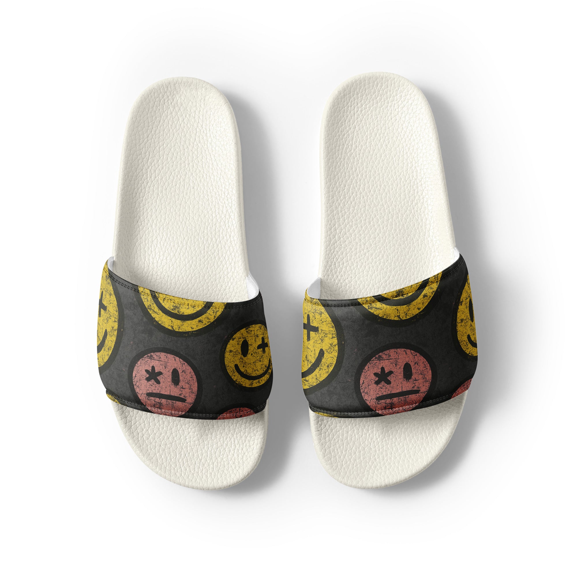 PHUNKYN Smiley Men’s slides | Sandals Slides from PHUNKYN