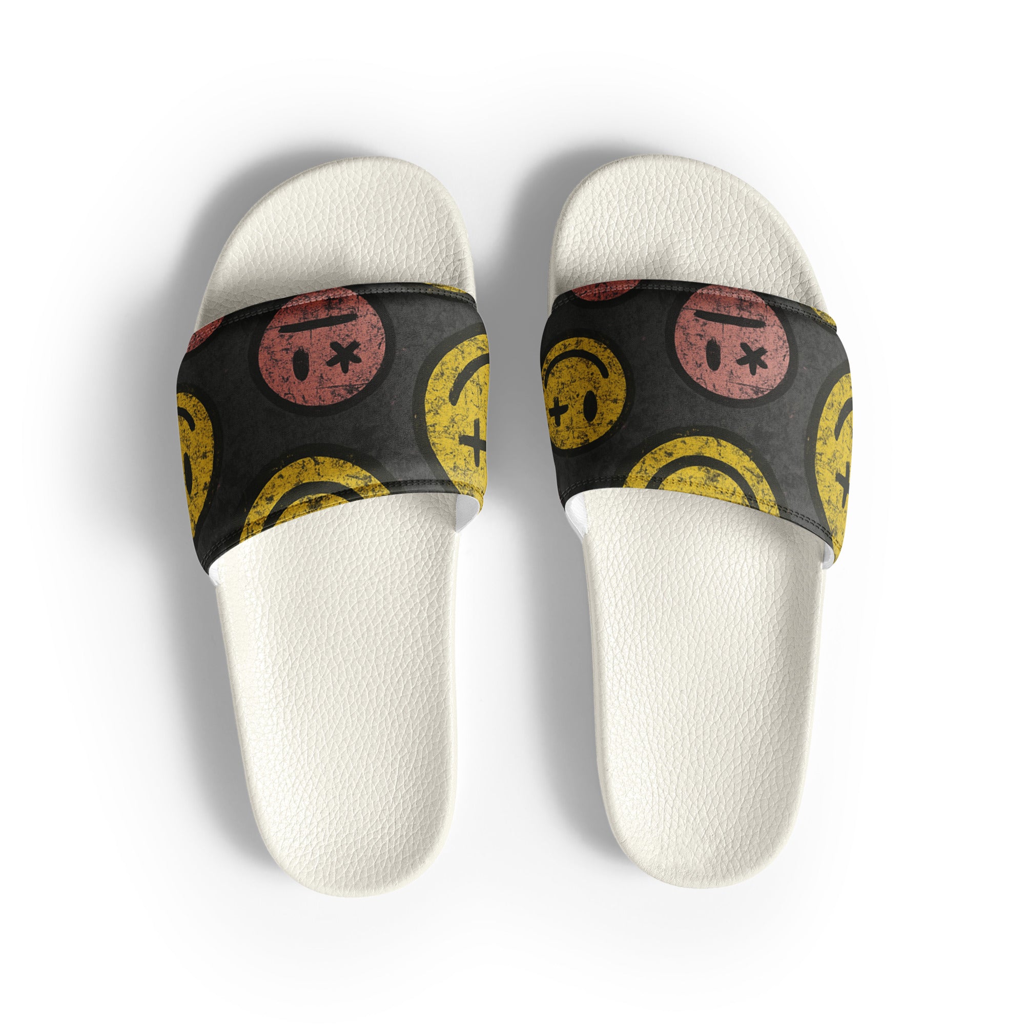 PHUNKYN Smiley Men’s slides | Sandals Slides from PHUNKYN
