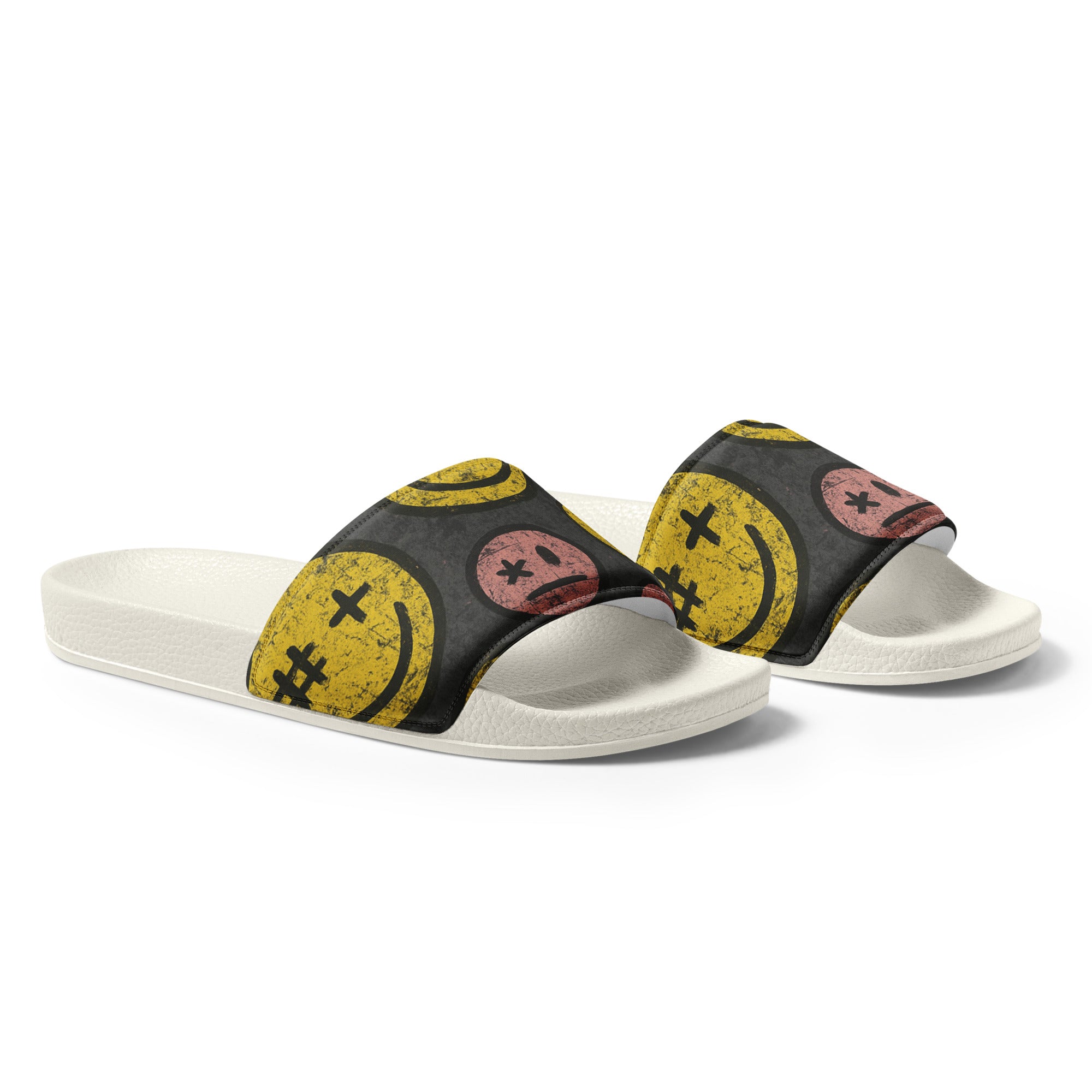 PHUNKYN Smiley Men’s slides | Sandals Slides from PHUNKYN