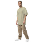 PHUNKYN Men's Oversized faded t-shirt (Embroidery) | T-Shirts Oversize T-Shirt from PHUNKYN