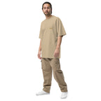 PHUNKYN Men's Oversized faded t-shirt (Embroidery) | T-Shirts Oversize T-Shirt from PHUNKYN