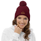 PHUNKYN Premium Pom pom Beanie (Embroidery) | Beanies Beanie from PHUNKYN