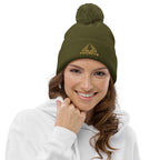 PHUNKYN Logo Pom pom beanie (Embroidery) | Beanies Beanie from PHUNKYN