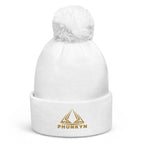 PHUNKYN Logo Pom pom beanie (Embroidery) | Beanies Beanie from PHUNKYN