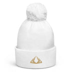 PHUNKYN Premium Pom pom Beanie (Embroidery) | Beanies Beanie from PHUNKYN
