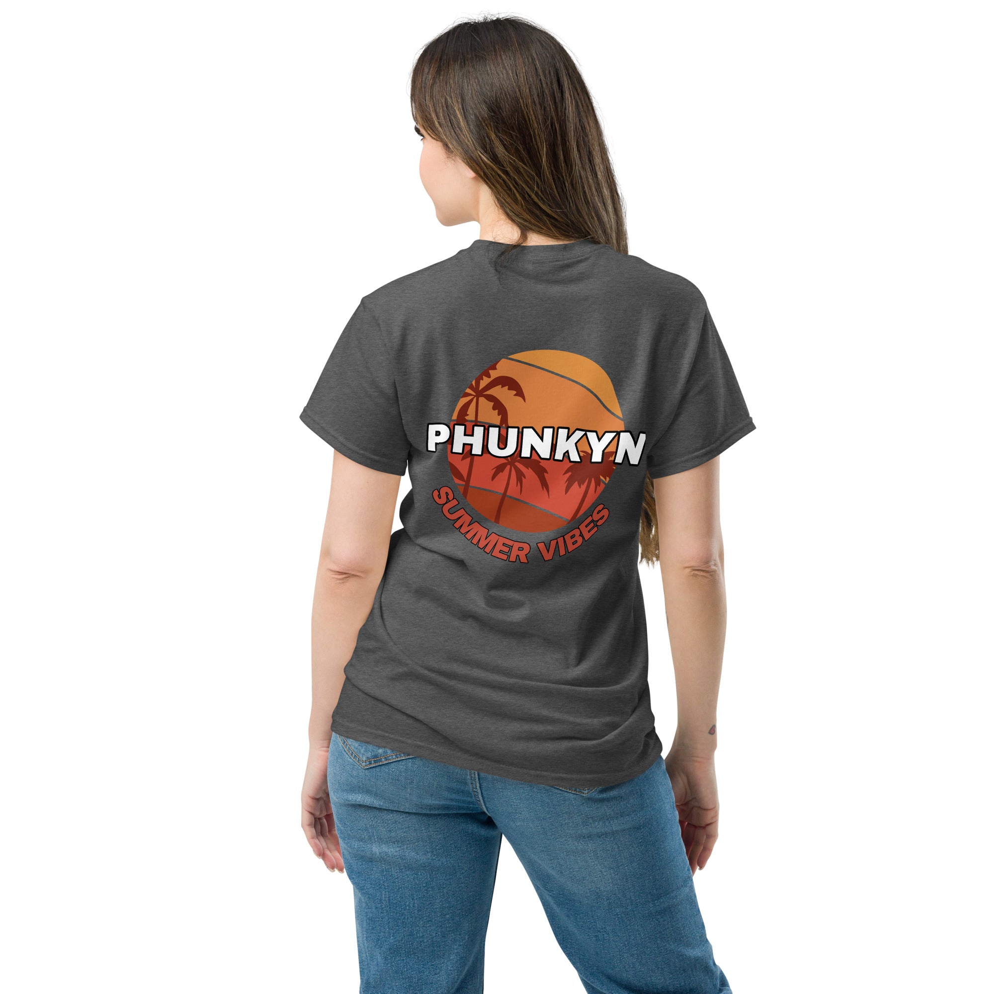 PHUNKYN Women's Classic Tee (Summer Vibe Rear Print) | T-Shirts T-Shirt from PHUNKYN