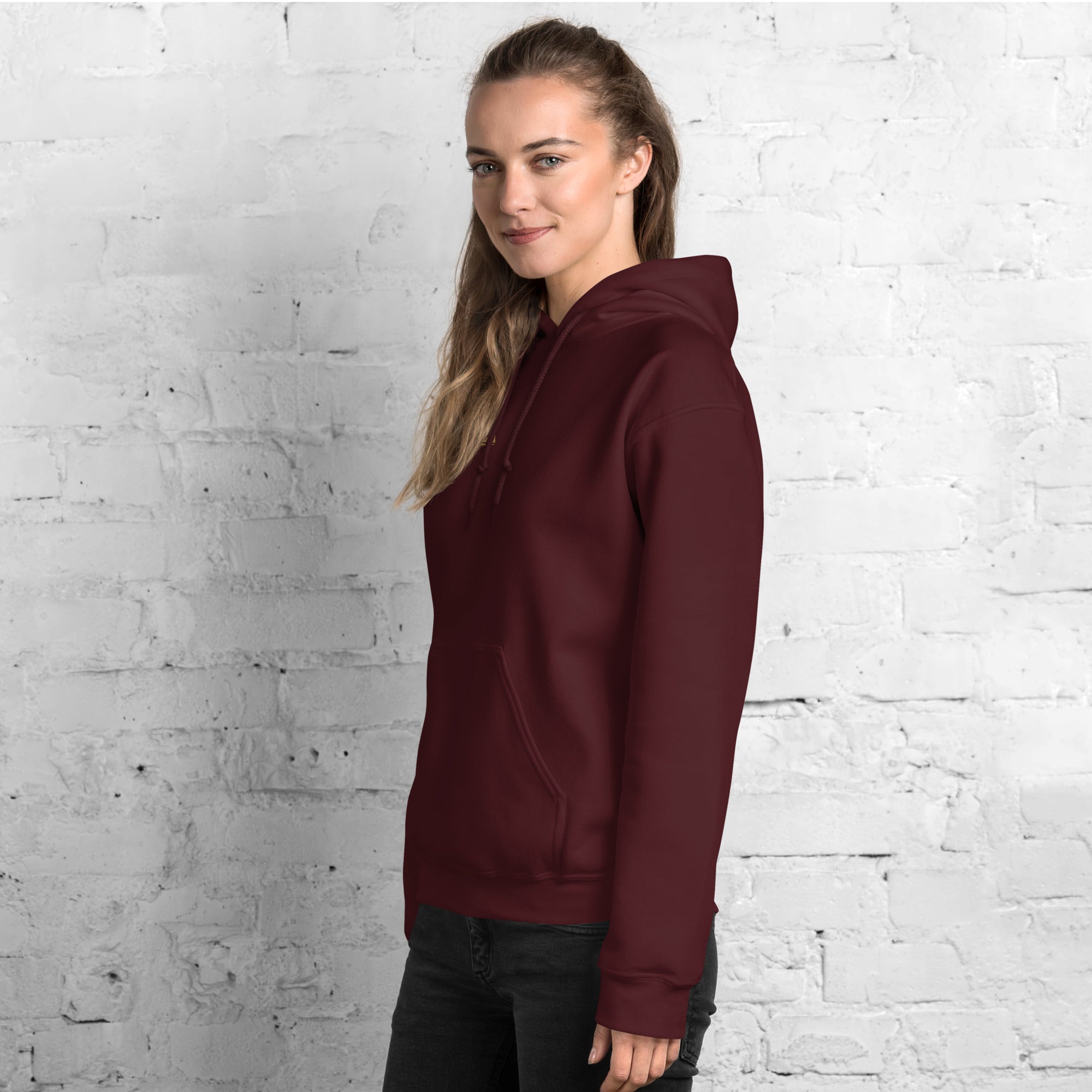 PHUNKYN Women's Heavy Hoodie (Embroidery Centre) | Hoodies Hoodie from PHUNKYN
