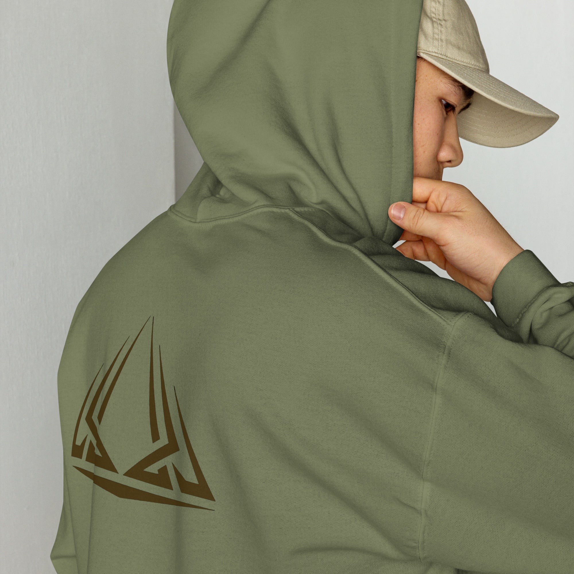 PHUNKYN Men's Heavy Hoodie (Printed Rear) | Hoodies Hoodie from PHUNKYN