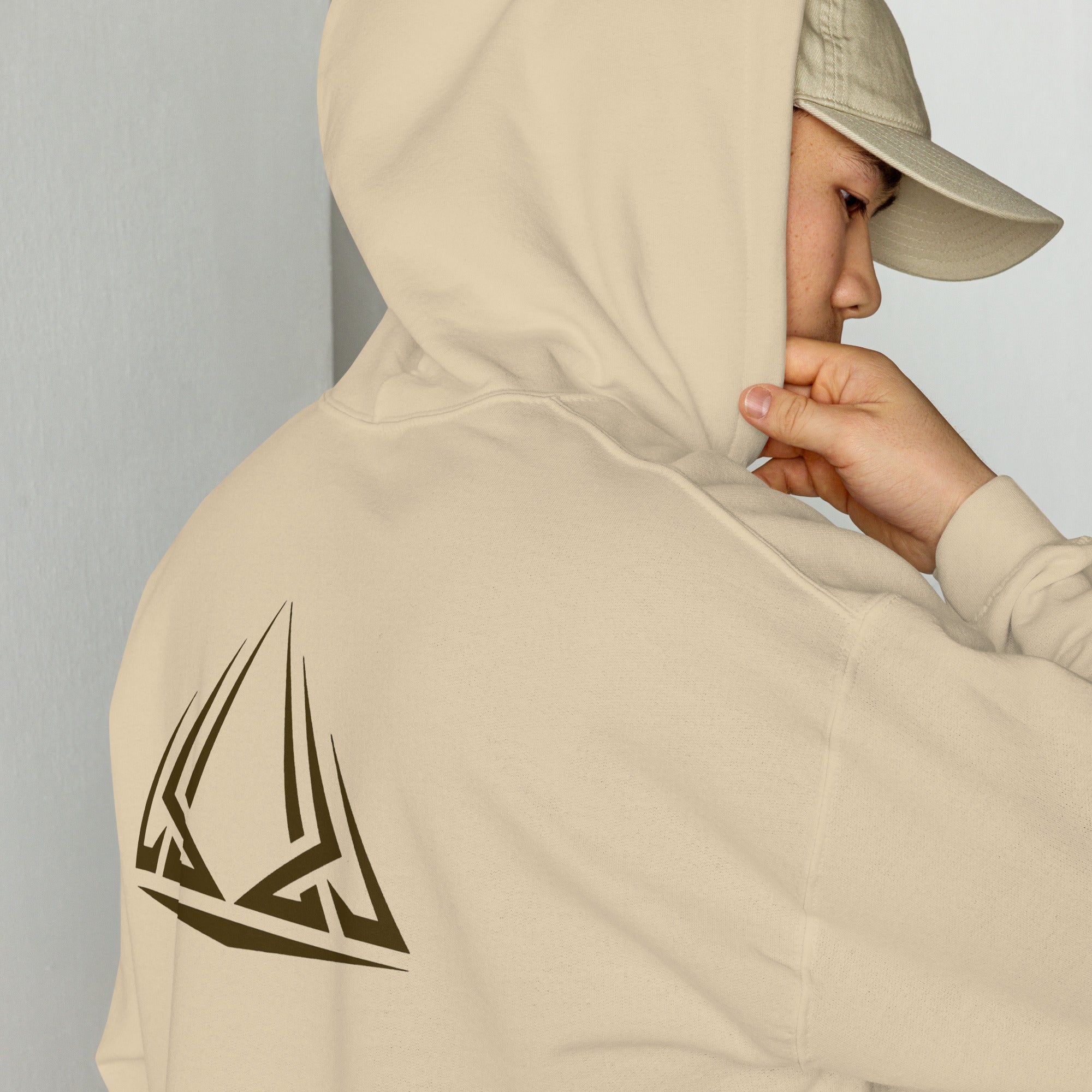 PHUNKYN Men's Heavy Hoodie (Printed Rear) | Hoodies Hoodie from PHUNKYN