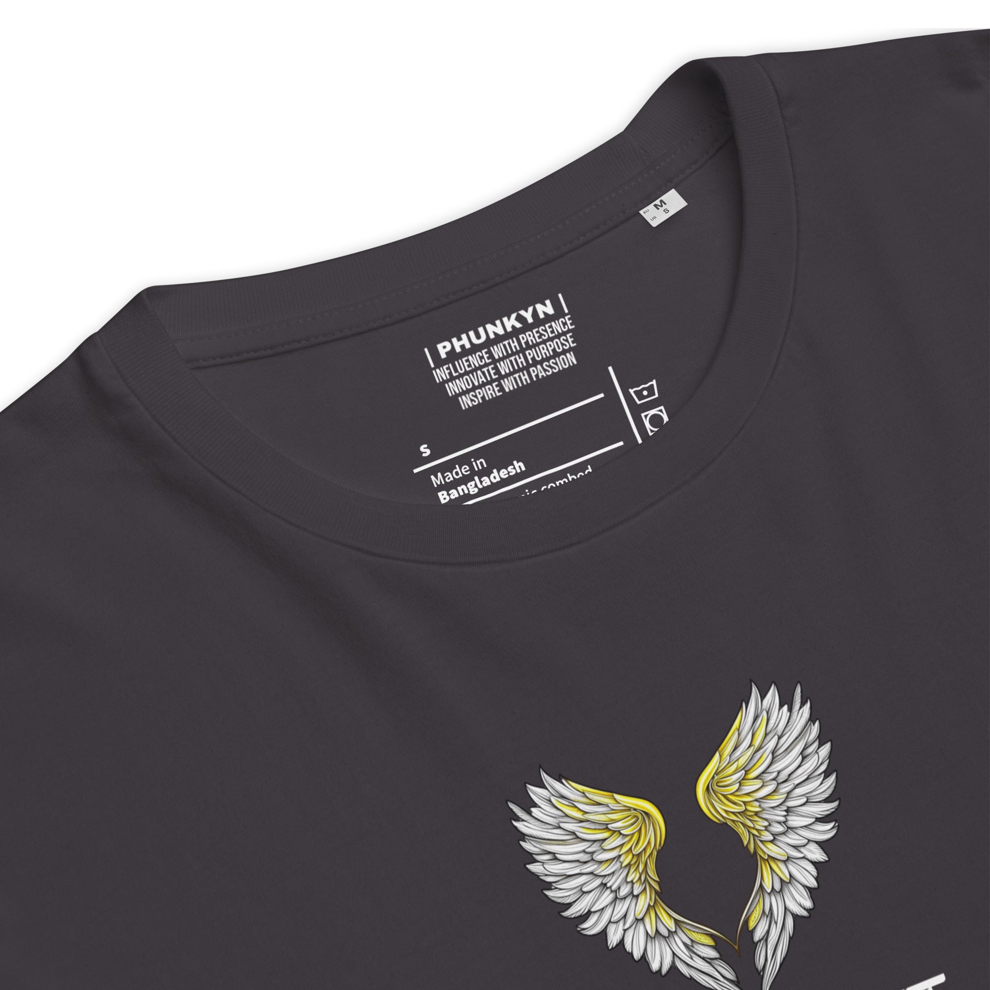 PHUNKYN Imperfection centre organic cotton t-shirt | T-Shirts from PHUNKYN