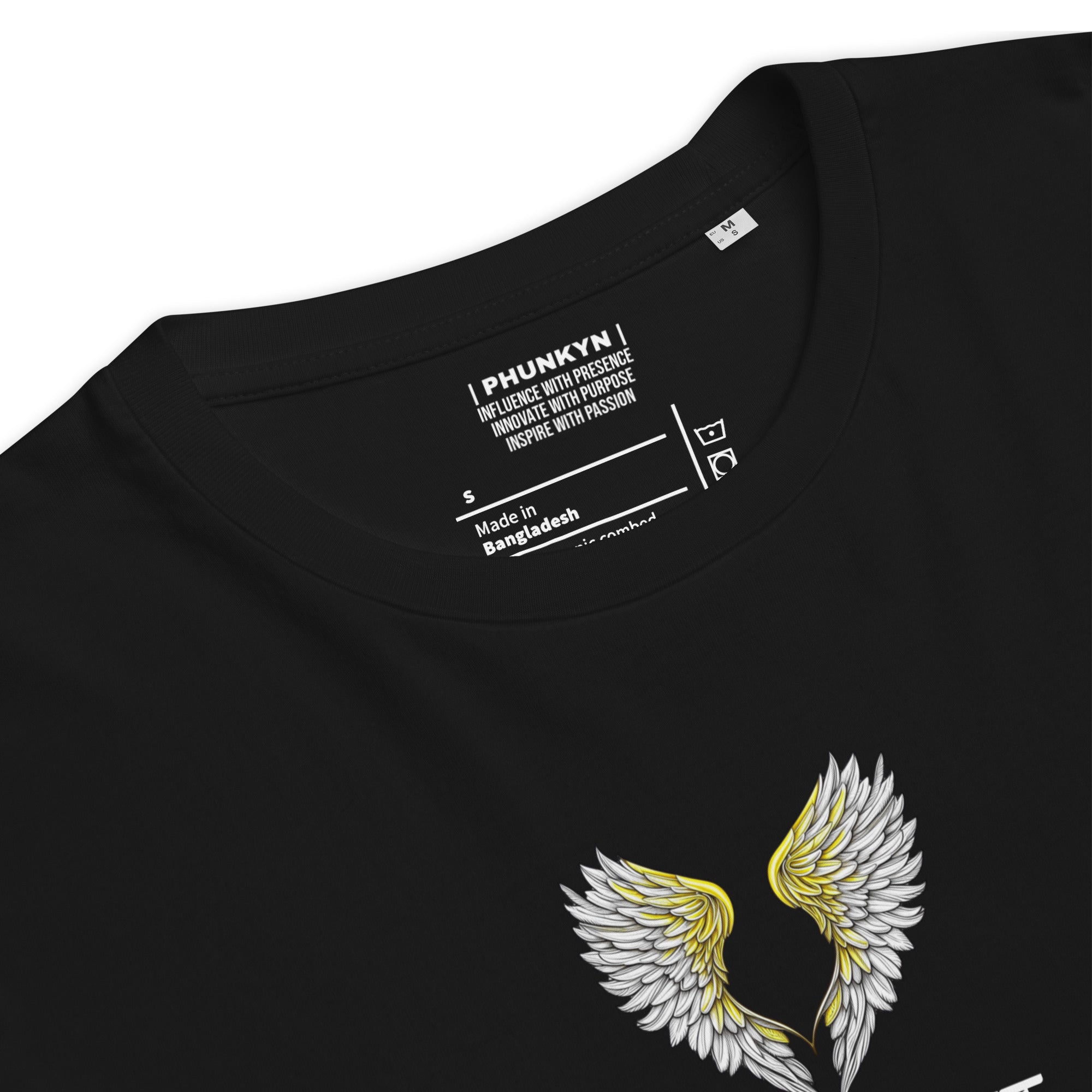 PHUNKYN Imperfection centre organic cotton t-shirt | T-Shirts from PHUNKYN