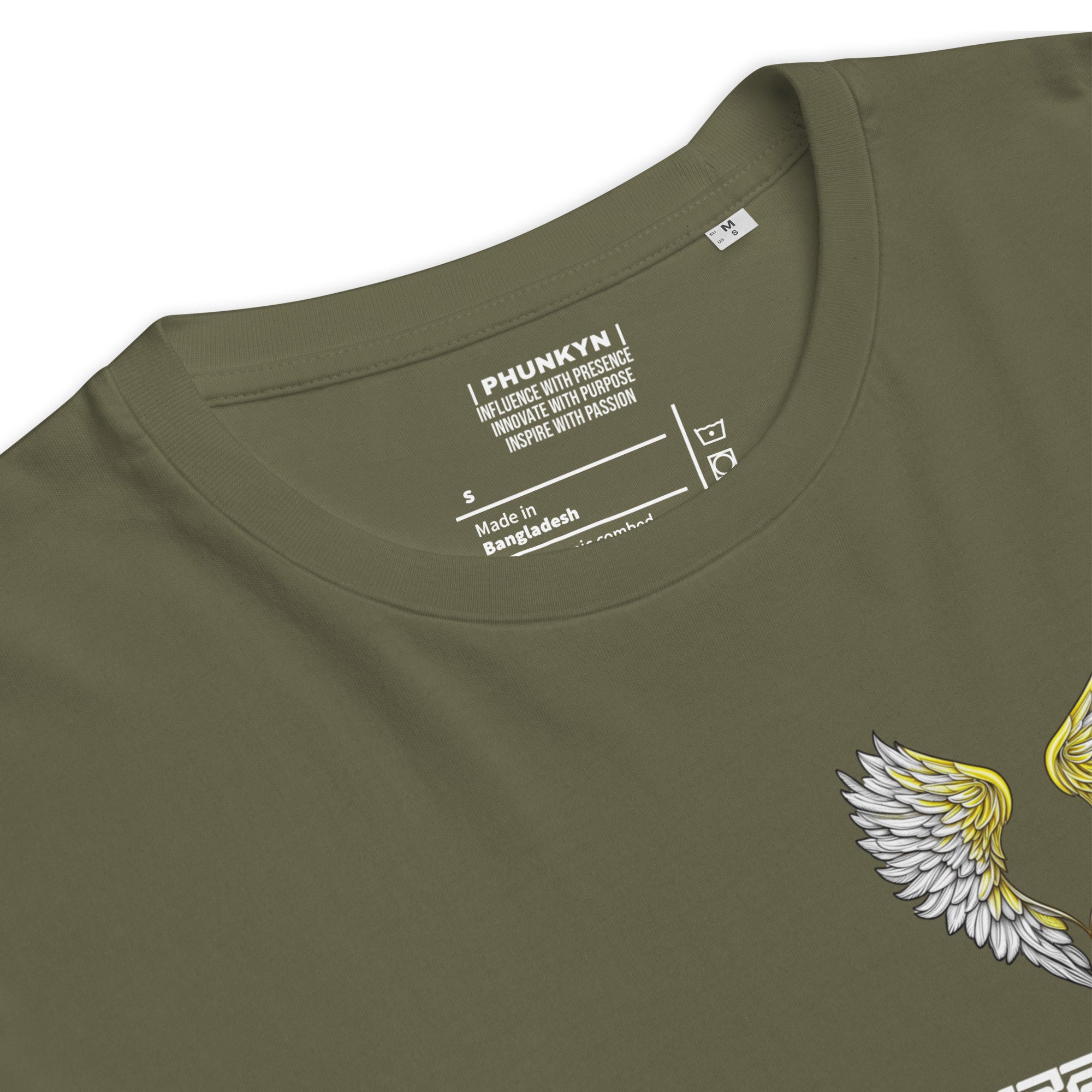 PHUNKYN Imperfection front organic cotton t-shirt | T-Shirts T-Shirt from PHUNKYN