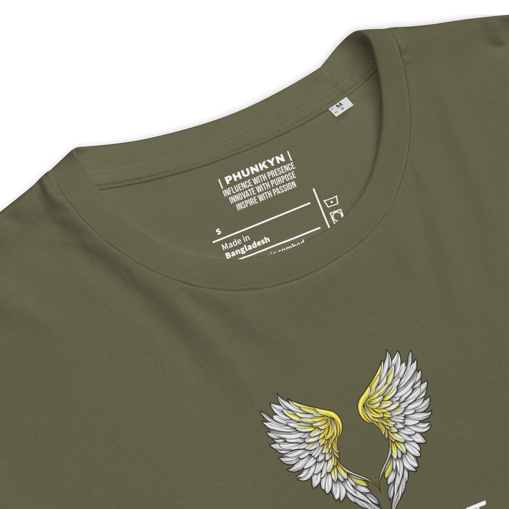 PHUNKYN Imperfection centre organic cotton t-shirt | T-Shirts from PHUNKYN