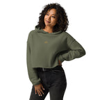 PHUNKYN Women's Crop Hoodie (Embroidery Centre) | Hoodies from PHUNKYN